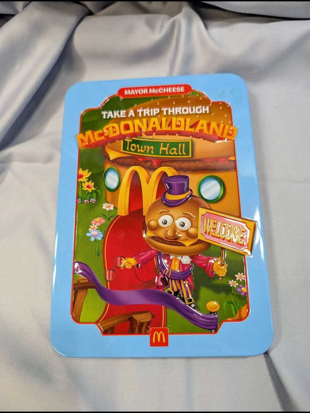 McDonaldland 2025 Hamburglár, Grimace & Mayor McCheese Playset Tins Unused